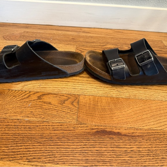 Men’s Birkenstock Arizona Black 42 - Picture 3 of 6